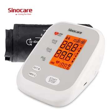 Sinocare Kraujo Spaudimo Monitorius žasto , Automatinė Skaitmeninis Sphygmomanometer su 2 Vartotojai 120 Atmintis