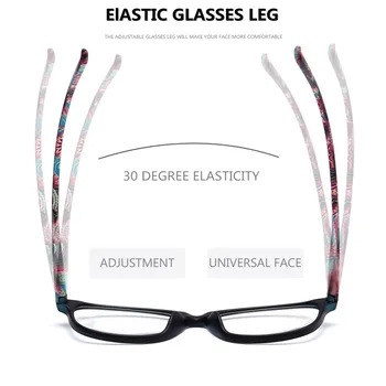 Skaitymo Akiniai Moterims Gėlės dioptrijomis mados Akiniai Skaitymui prekių Ženklų akinius Ultralight presbyopia Akiniai 1 1.5 2 2.5 3