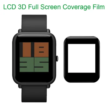 Smart Watch Ekrano apsaugos Xiaomi Huami Amazfit Pvp S Lite Ekrano Plėvelė 3D Full Screen Aprėptis Apsauga