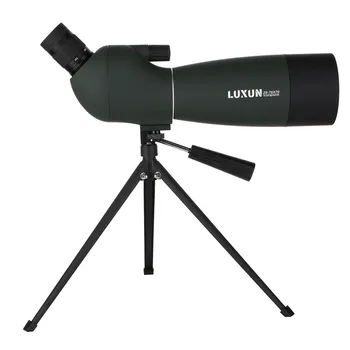 Spotting scope Monokuliariniai Teleskopas Zoom 25-75X70mm Vandeniui Birdwatch Medžioklės Su trikoju& Universalus mobiliojo telefono laikiklis