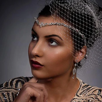 Stonefans Mados Prabangių Krištolo Nuotakos Kaktos Grandinės Juvelyrikos Plaukų Moterų Indijos Vestuvių Šukuosena Mergina Star Apdailos Dovana