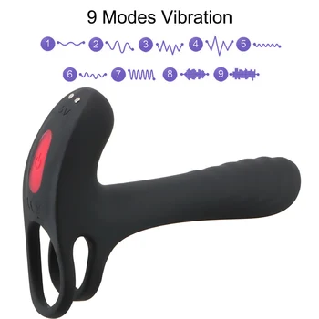 Strapon Cockring Varpos Vibratoriai Sekso Žaisliukai Vyrams Vyrų Masturbator Pora Įrankiai Penis Enlargement Extender Erotika Mašina Parduotuvė