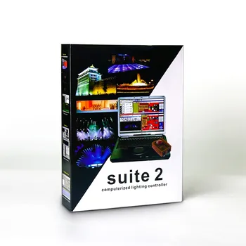Sunlite Suite2 FC DMX-USD Valdytojas DMX 1536 Kanalo geras DJ KTV Šalies LED Žibintai, Scenos Apšvietimo, Etapas kontroliuoti programinę įrangą