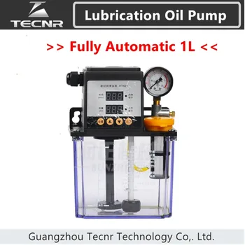 TECNR visiškai automatinis alyvos siurblys 1L Litrų cnc elektromagnetinio tepimo siurblio lubricator HTS01