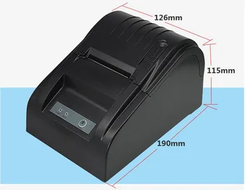 TP-5806 populiariausi didmeninė 58mm terminis spausdintuvas EKA kvito spausdintuvas Bilietų Printer POS Sistema Restoranas