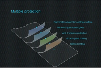TPU atveju dovana) už Xiaomi Redmi 5 Grūdintas Stiklas Nillkin H Screen Protector for Xiaomi redmi 5 plus Dual SIM stiklo plėvelė Redmi5