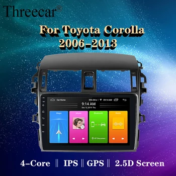 Toyota Corolla 2006-2013 m. automobilių dvd IPS Android 