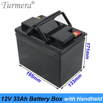 Turmera 12V 33Ah 100Ah 3.2 V Lifepo4 Baterija Ličio geležies fosfato baterijos, Saulės Energijos Sistemos, Nepertraukiamo Maitinimo šaltinis