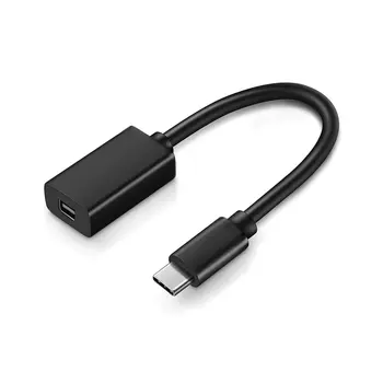 Type C Mini DP Adapteris Keitiklis USB 3.1 Type C Mini Display Port Cable-4k 