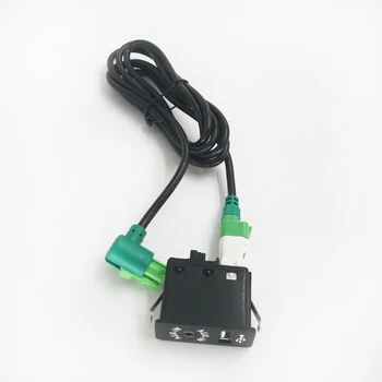 USB Aux Jungiklis, kištukinis lizdas Laido Pajungti Kabelį BMW E46 2002-2006 verslo cd 10pin