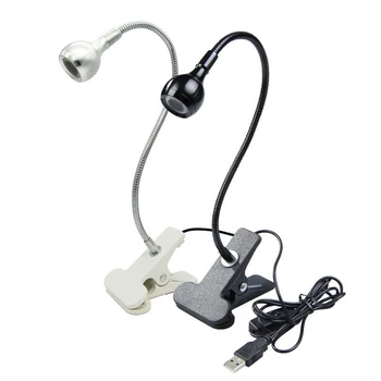 USB Power LED Stalas Naktį Šviesos Lanksti 360 Laipsnių Reguliuojamas Naktinės Lempos, Akių Apsauga, Miegamojo Kompiuteriu, Skaityti Knygą