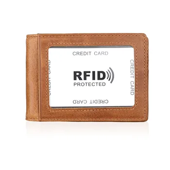 Ultra Mažas RFID Piniginės Vyrams, Moterims, Pinigų Įrašus, natūralios Odos Trumpą Rankinėje Pinigų Bifold Korteles Atveju Slim Įrašą 11 Kortelės Kišenėje