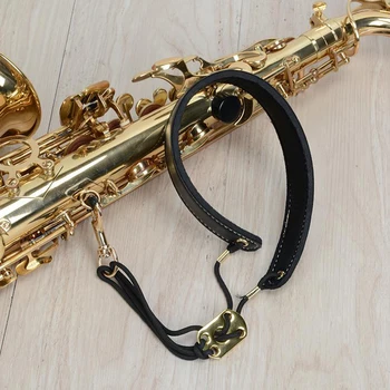 Universalus Saksofonas Kaklo Dirželis Reguliuojamas Sax Diržas Diržas Storio Kamšalu Priemonių Priedai