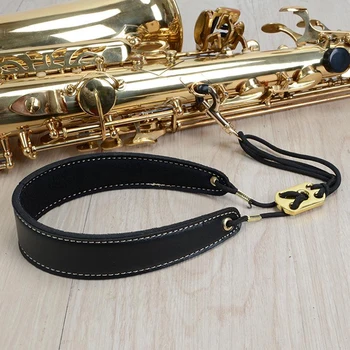 Universalus Saksofonas Kaklo Dirželis Reguliuojamas Sax Diržas Diržas Storio Kamšalu Priemonių Priedai