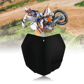 Universalūs Motociklo Priekiniai Numerį ABS Plastiko KTM * Honda Yamaha Kawasaki, Suzuki Motokroso Dirt Bike