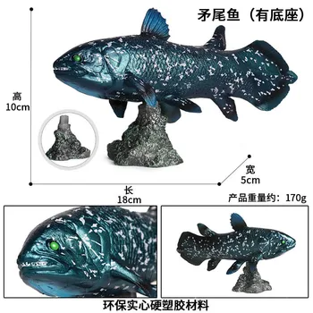 Uodega Žuvų Gyvūnų Modelio Veiksmų Skaičius, Modeliavimo Sea Life Gyvūnų figūrėlių Kolekcija PVC Žaislas Vaikams Dovanų