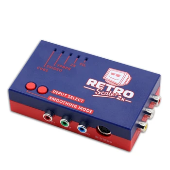 Už Retroscaler2X AV ir HDMI Konverteris ir Line-Doubler Retro Žaidimų Konsoles Ps2/N64/Ne/Sega /Saturnas/Md1/Md2