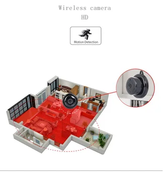 V380 Microcamera Wifi Mini kamera Kamera Micro full hd Cam Minicamara Belaidė Mini Kamera P2p Ip Kamera, Balso, Vaizdo įrašymas
