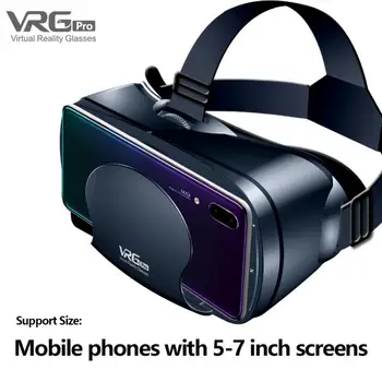 VRG Pro 3D VR Virtualios Realybės Akiniai viso Ekrano Vaizdo Plataus Kampo VR Akiniai nuo 5 Iki 7 colių Smartfon, Prietaisai