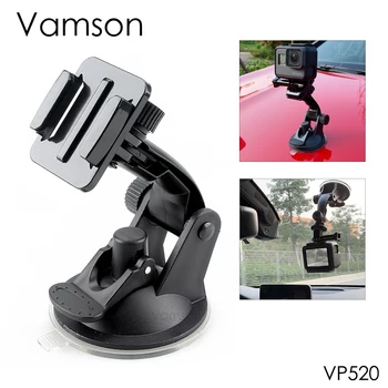 Vamson už GoPro 9 8 7 6 5 Priedai 7cm Automobilių Mount prekinis, galinis Stiklo Siurbimo Taurės DJI OSMO/Insta 360 Yi 4K VP520