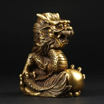 Vario Dragon Zodiako Kinų Drakonas Talismanas Apdailos vieta namo arba kapas Pasisekė Namų Dekoravimo Amatų Statula