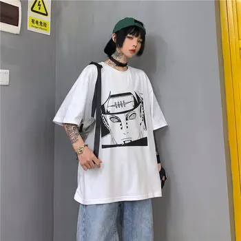 Vasaros Naruto T-marškinėliai Moterims Mados Atsitiktinis Anime Cool T-shirt Streetwear Moterų Prarasti Viršūnes Mielas Japonijos Animacinių filmų Pilkos spalvos Marškinėlius Juokinga