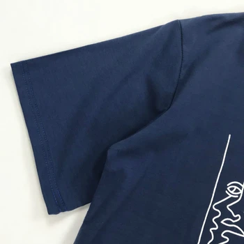 Vasaros marškinėliai Moterims trumpomis Rankovėmis Abstrakčiai Spausdinti Tees Prarasti Prašmatnus Hip-hop Moterų korėjos Stiliaus Studentų Paprasta O-kaklo Tshirts