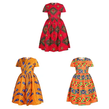 Vasarą Ponios Afrikos Drabužius 2020 Mados Dashiki Spausdinti seksualus Mados vakarinę Suknelę Plius Dydis Drabužių Afrikos Suknelės Moterims