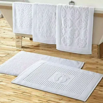 Viešbutis vonios kilimėlis pėdų atrama rankšluostį užsakymą Žakardo užrašu medvilnės vonios kilimėlio rinkinį vonios kilimėlis nustatyti, vonios kilimėliai vonios kambarys