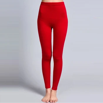 Vilnoniai Vidpadžiai Šiltos 2018 Moterų Žiemos Trikotažo Kelnės Kašmyro Megztos Storos Pakabas Pants Ladies Slim Ilgos Kelnės Pantalones M-2X