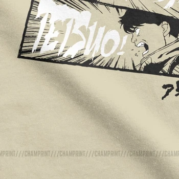 Vyrai Tetsuo Kaneda Akira Marškinėliai Manga Vaporwave Japonijos Neo Tokyo Anime Medvilnės Viršų Trumpomis Rankovėmis Marškinėliai, Gimtadienio Dovana, T-Shirt