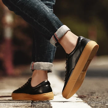Vyras vyrų mados atsitiktinis karšto sporto odos casuales pavasario informales Sneaker pardavimo hombre sapatos naujų batų Vyrai zapatillas