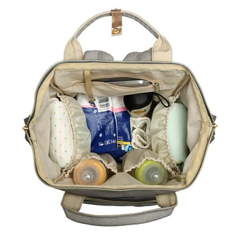 Vystyklų Krepšys didelis Motinystės Backpackmummy sauskelnių maišas bamblys pieno butelis, vežančių daugiafunkcį kūdikių Slaugos krepšiai BSL007