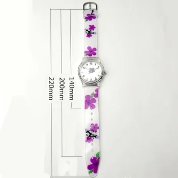 WILLIS Prekės ženklo Mados Moterų Laikrodžiai Silikono Dirželis Laikrodis Laikrodis Mergina Gėlių Diržai Studentams Dizainas Elektroninių Kvarco Žiūrėti