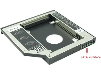 WZSM NAUJAS 9.5 mm, SATA 2-asis SSD HDD Caddy, skirtas TOSHIBA Satellite C55D C55DT P70-A P800 R800 Kietajame Diske Caddy