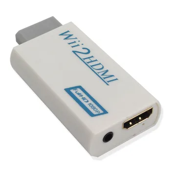 Wiistar Wii į HDMI Konverteris Adapteris WII HDMI Out su HDMI Kabeliu wii2hdmi Nemokamas Pristatymas