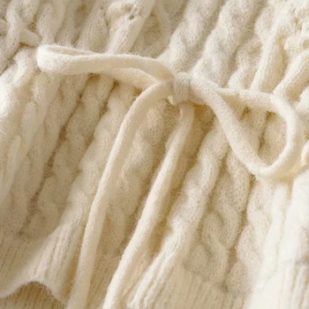 Wixra Prarasti Nėrinių Megztinis Moterų Puloveriai Minkštas Megztinis Rudenį, Žiemą Korėjos Elegantiškos Moters Megztiniai Trikotažas Viršūnės