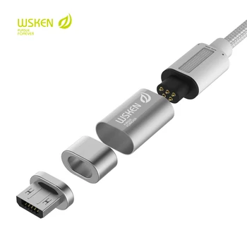 Wsken Mini 2 USB Metalo Magnetinių Kabelis IOS / 