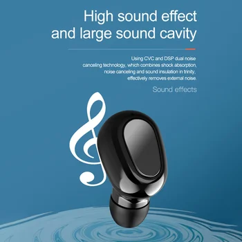 XT7 Bluetooth 5.0 TWS Belaidžio In-Ear Stereo Ausinės su Skaitmeniniu Įkrovimo Dėžutę