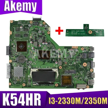 XinKaidi K54HR Nešiojamojo kompiuterio motininė plokštė, skirta ASUS K54HR X54HR X54HY K54LY X54H Bandymo originalus mainboard I3-2330M/2350M PM