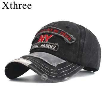 Xthree vyrų beisbolo kepuraitę moterų snapback skrybėlę siuvinėjimo kaulų bžūp gorras atsitiktinis casquette vyrų beisbolo kepurę 2020 naujas