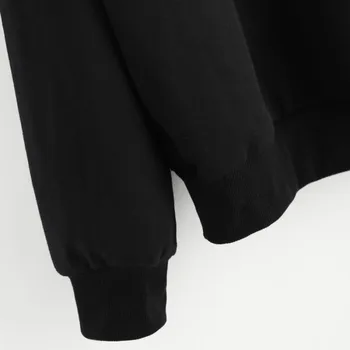 YUANYUANJYCO rudenį mielas crewneck palaidinukė moterų mados katė spausdinti negabaritinių juoda pastelinių drabužius kawaii drabužių patenka 2020 m.