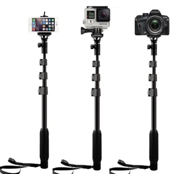 YUNTENG YT188 Selfie stick Trikojo Monopodzie Kameros ir Telefono Ponopod už Gopro Geros kokybės Duoti Bluetooth Nuotolinio Valdymo