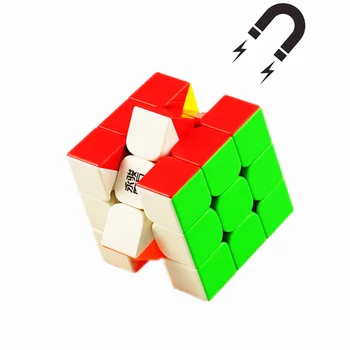 Yongjun Magiškasis kubas 3x3x3 Magnetinio Kubas 3x3x3 Magnetas Greitis kubo Galvosūkį Cubo Magico Profesinio Mokymo Žaislai vaikams