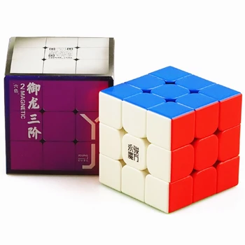 Yongjun Magiškasis kubas 3x3x3 Magnetinio Kubas 3x3x3 Magnetas Greitis kubo Galvosūkį Cubo Magico Profesinio Mokymo Žaislai vaikams