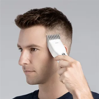 Youpin Enchen Padidinti USB Elektriniai Plaukų Clipper Du Greičio Keramikos Pjovimo Plaukų Greito Įkrovimo Plaukų Žoliapjovės profesionalus kirpėjas įrankiai