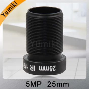 Yumiki HD 5.0 Megapikselių 25mm CCTV Lens 1/2