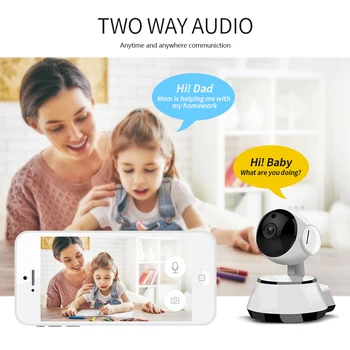 ZGWANG 720P 360 Wi-fi IP Kamera HD AP Belaidžio PTZ IR Naktinio Matymo VAIZDO Home Security Priežiūros Kūdikio stebėjimo