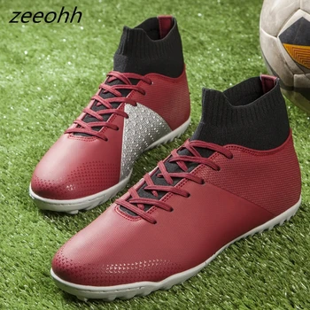 Zeeohh Vyrų futzalki futbolo batai, sportbačiai, patalpų durpės superfly futsal originalus futbolo batai kulkšnies aukštos futbolo batai trinkeles