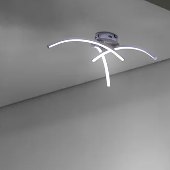 Šiuolaikinių LED Lubų Šviesos DIODŲ Lempų Gyvenimo Kambario, Miegamasis, Studijų Kambaryje Baltos spalvos paviršių sumontuoti LEDCeiling Lempos Deco AC85-265V